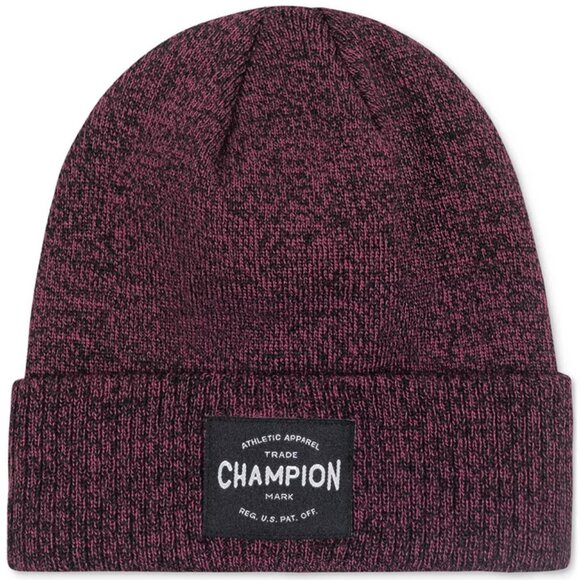 Champion Men's Roxbury Cuffed Burgundy Beanie - Picture 1 of 4